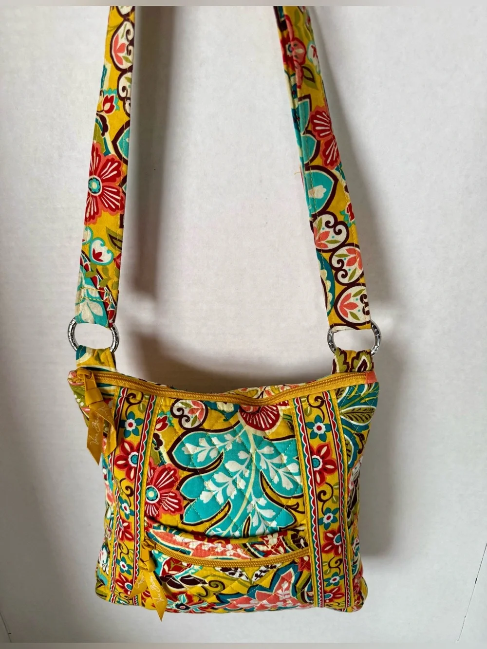 Vera Bradley Provençal pattern Quilted Floral Crossbody